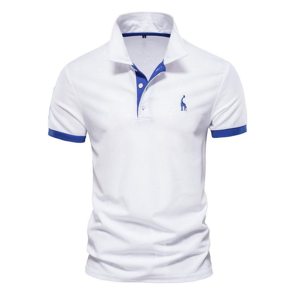Franklin men's polo shirt, soft premium fabric for ultimate comfort. Versatile casual shirt for modern men's fashion.