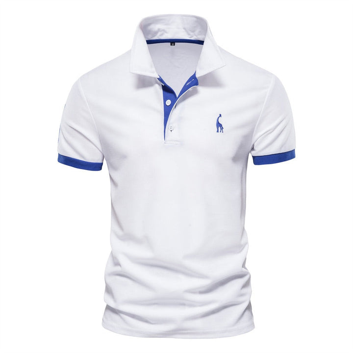 Franklin men's polo shirt, soft premium fabric for ultimate comfort. Versatile casual shirt for modern men's fashion.