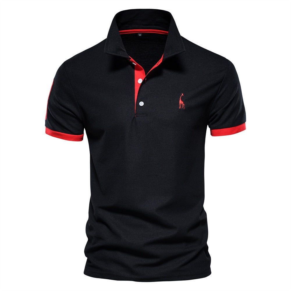 Stylish Franklin men's polo shirt, offering premium quality and a comfortable fit for any casual occasion.