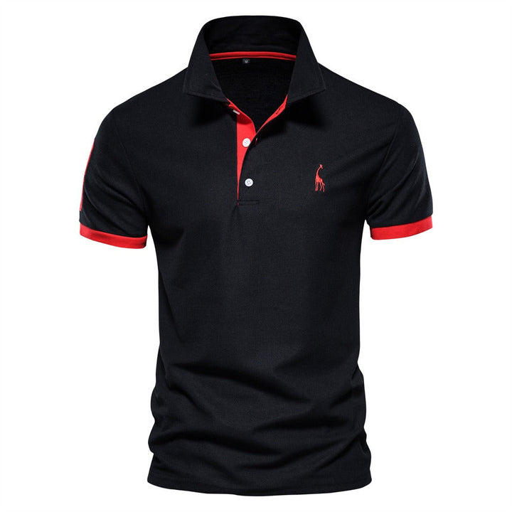 Stylish Franklin men's polo shirt, offering premium quality and a comfortable fit for any casual occasion.