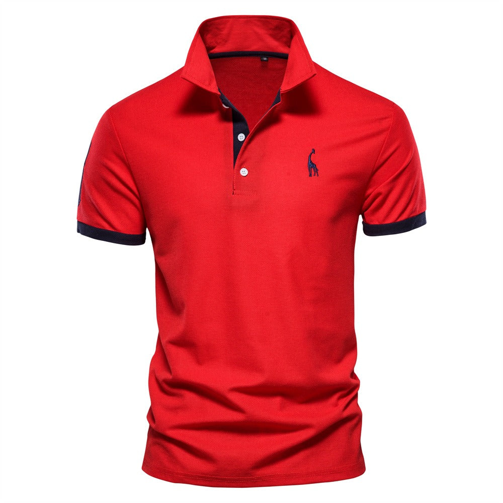 Soft, premium men's polo shirt for superior comfort. A stylish casual shirt, essential for men's everyday fashion.