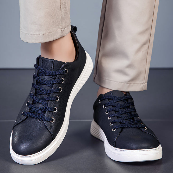 White men's premium comfort athletic shoes, perfect for daily wear.