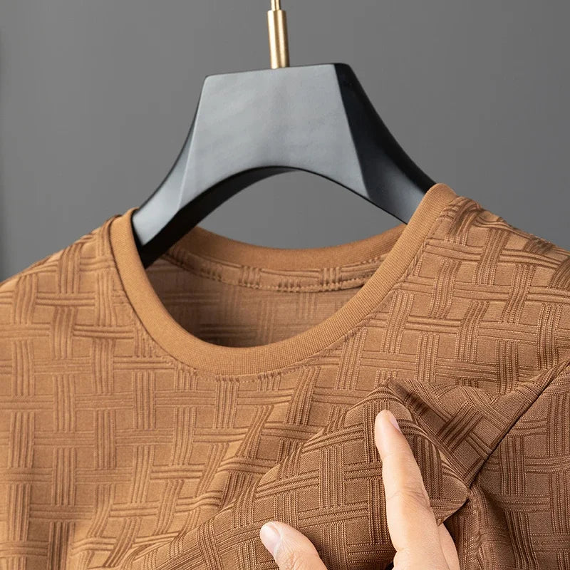 Men's premium comfort t-shirt, soft crew neck tee for effortless everyday casual wear.