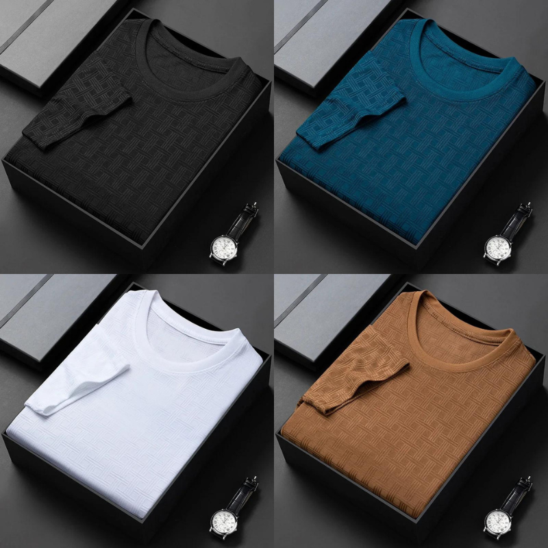 Versatile men's comfort t-shirt, a soft crew neck short sleeve tee for stylish and relaxed everyday wear.