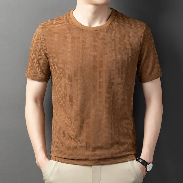 Soft men's casual t-shirt, an effortless style short sleeve tee designed for ultimate everyday comfort.