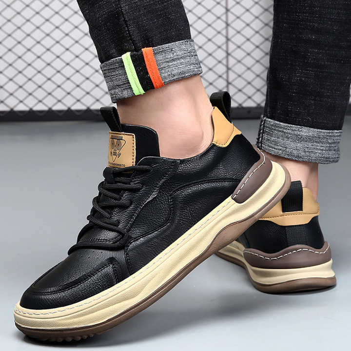 Brown men's comfortable footwear, premium walking sneakers for casual use & everyday fashion.