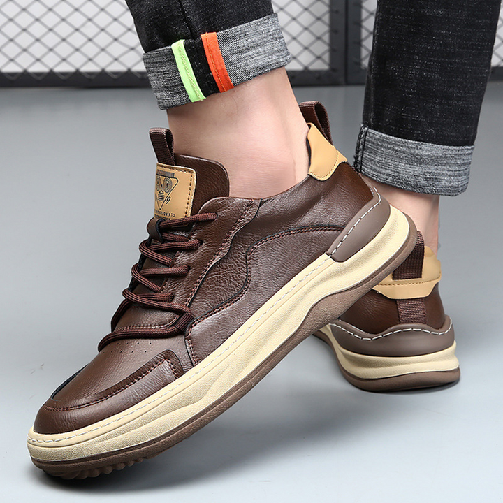 Men's walking shoes, ultimate comfort & support for daily strolls. A premium casual sneaker.