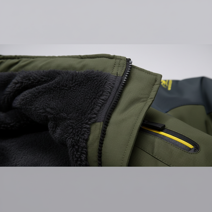 High-quality men's winter jacket, insulated for maximum warmth and comfort