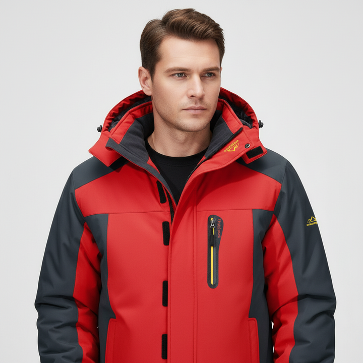 Premium men's insulated winter jacket, durable and perfect for outdoor adventures