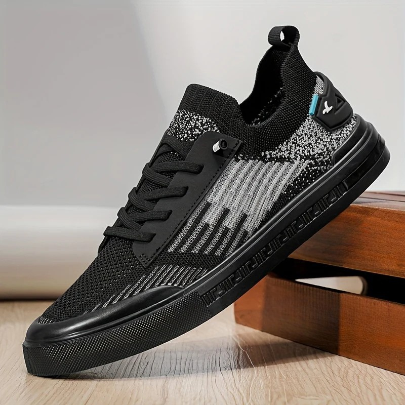 Brown men's comfortable athletic sneakers, lightweight for active and casual pursuits.