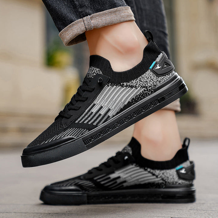 Street style men's lightweight comfort shoes, offering a sleek look for urban explorers.