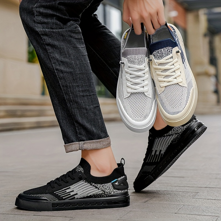 Brown men's premium lightweight shoes, designed for ultimate comfort and versatile everyday style.