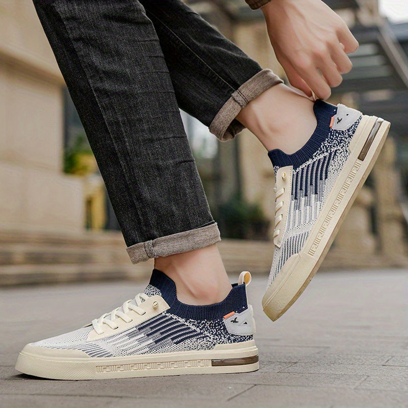Premium men's casual sneakers, lightweight construction for all-day comfort & modern style.