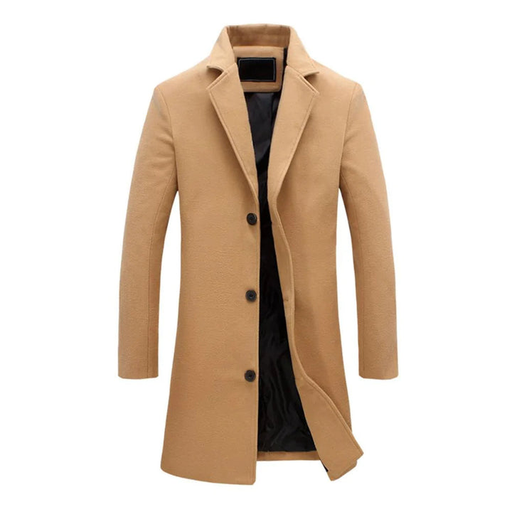 Men's premium long winter coat, Noah style, offering ultimate warmth and classic style for cold weather.