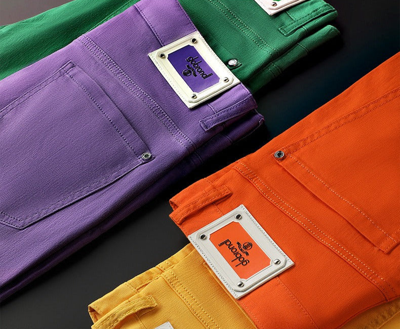 Smart men's casual cotton pants, tailored for a refined look, premium feel for daily elegance.
