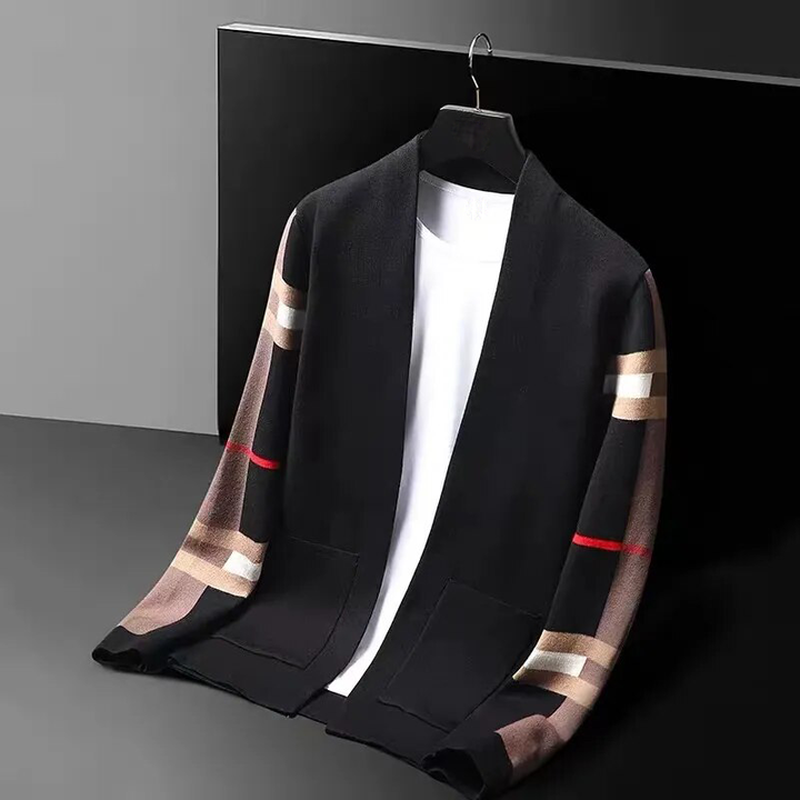 Comfortable men's premium quilted gilet vest (Victor) in a casual style, perfect as outerwear.