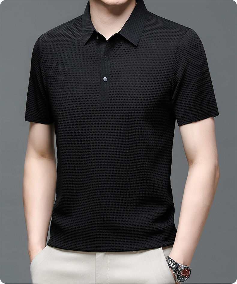 Everyday style men's polo, classic fit, performance fabric, perfect for modern man's wardrobe.