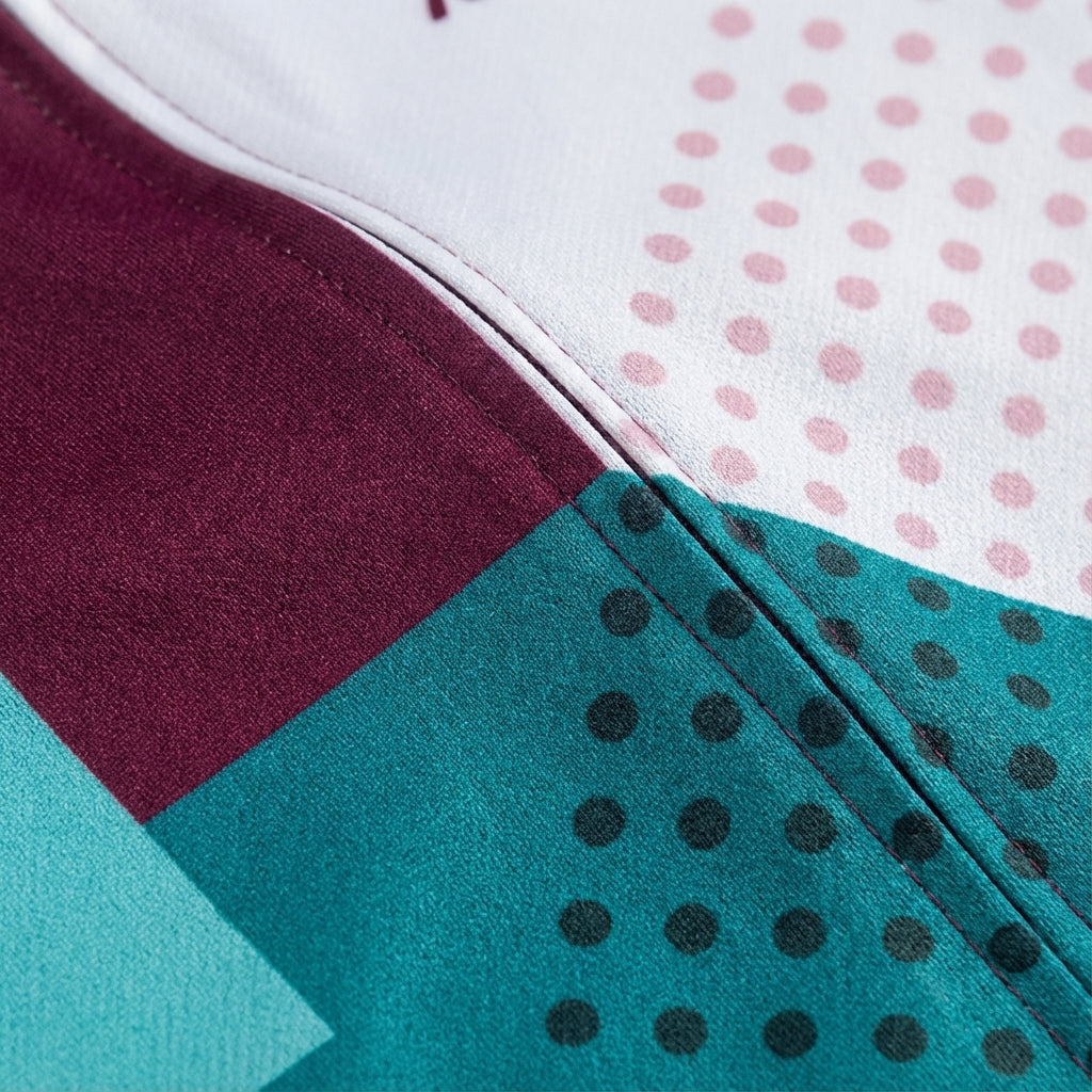 Quick dry men's activewear shirt for road cycling, features breathable mesh fabric and aero fit