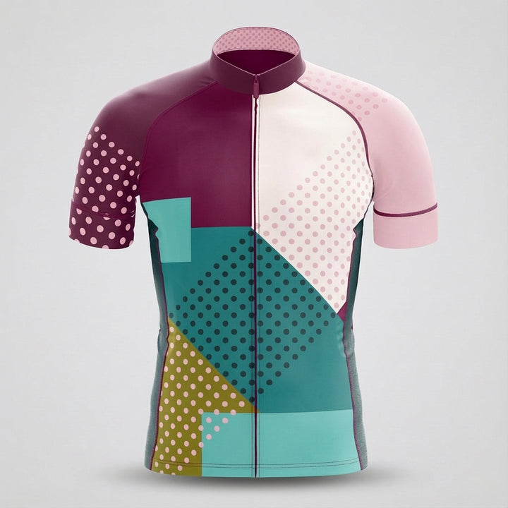 Men's athletic cycling top, Gordon, with ventilated mesh for summer sports, professional aero fit