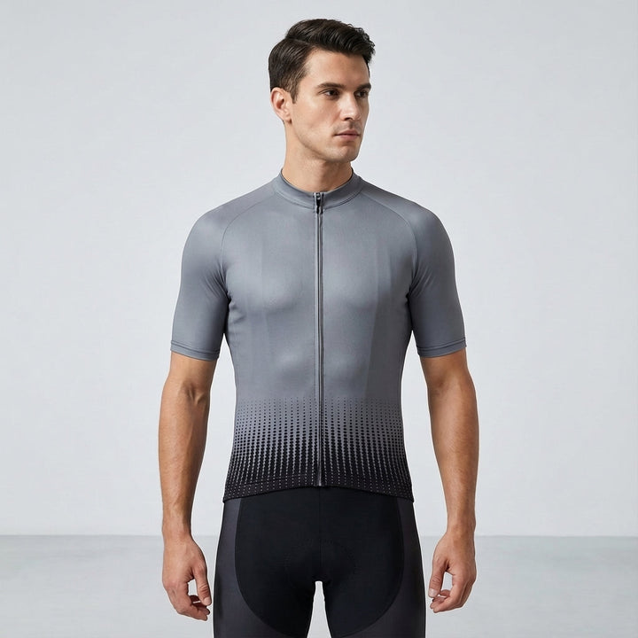 Men's road cycling outfit, Ted activewear jersey and shorts for optimal bike comfort