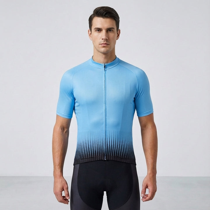 Men's sportswear cycling set, Pro Jersey and padded shorts, quick-dry and aero dynamic
