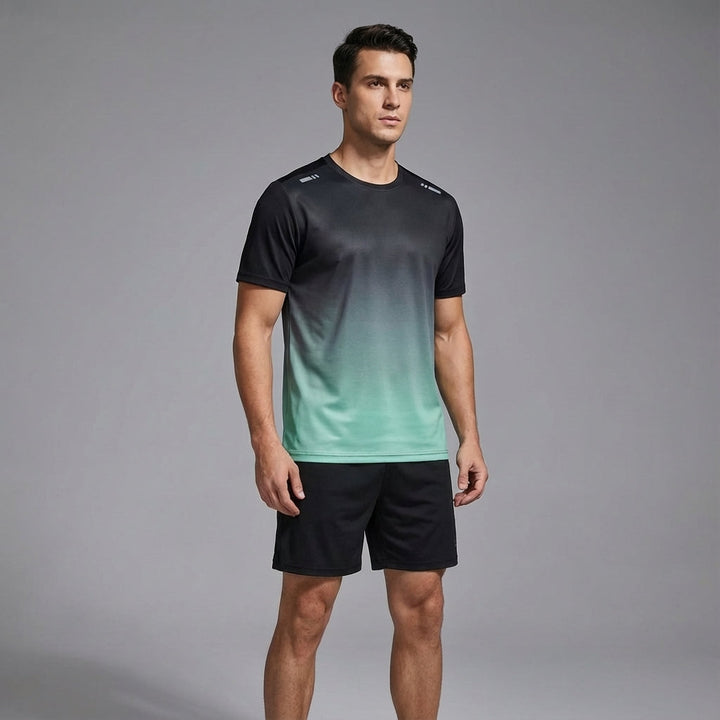 Quick-dry Men's Training Set by Jacob, comfortable and lightweight workout gear
