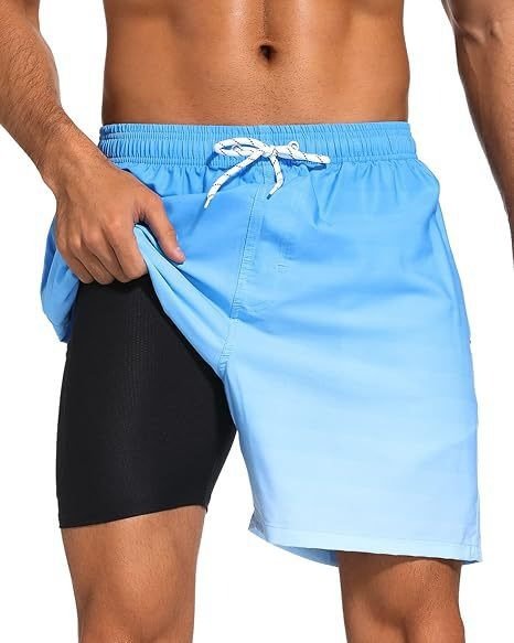 Men's quick dry swim shorts for summer, a blend of functionality and style for beach, pool, and resort wear.