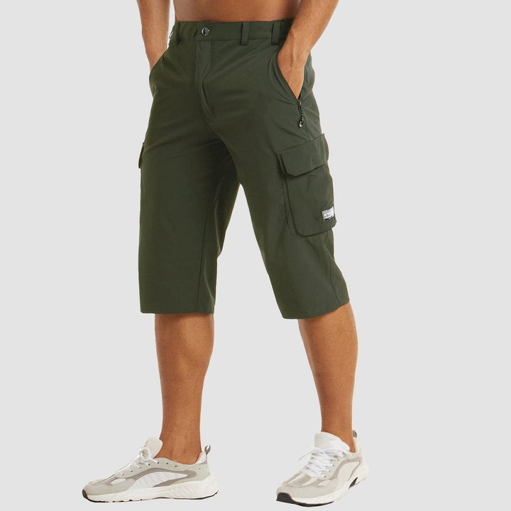 Comfortable men's quick-dry shorts, ideal for summer activities, casual wear, or hiking.