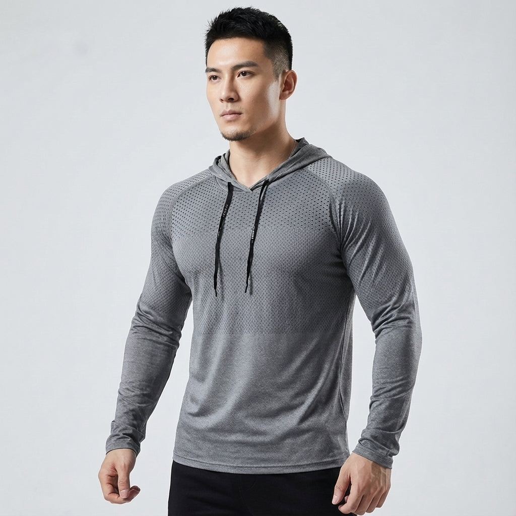 Benjamin quick-drying sports shirt, men's activewear designed for breathability and comfort.