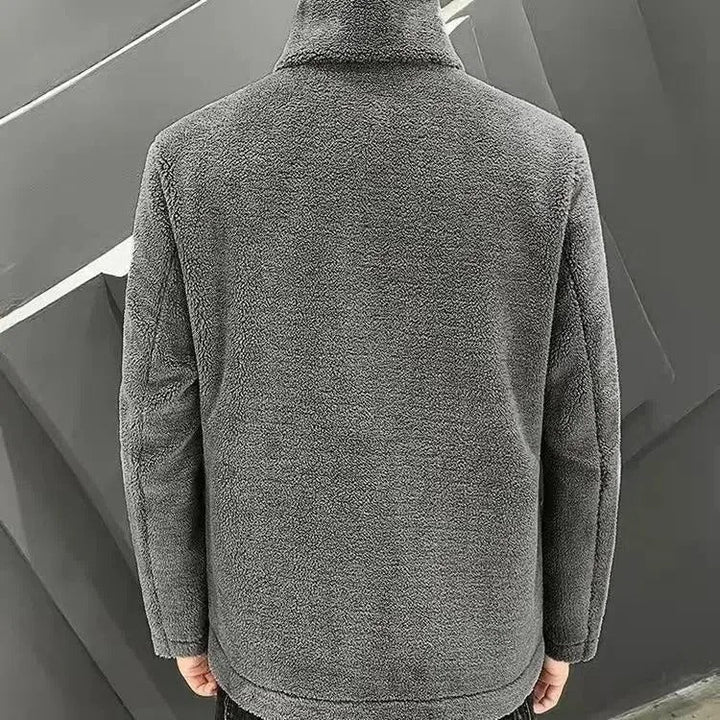 Arden men's casual quilted jacket with a padded design and stand-up collar, ideal for autumn-winter style.