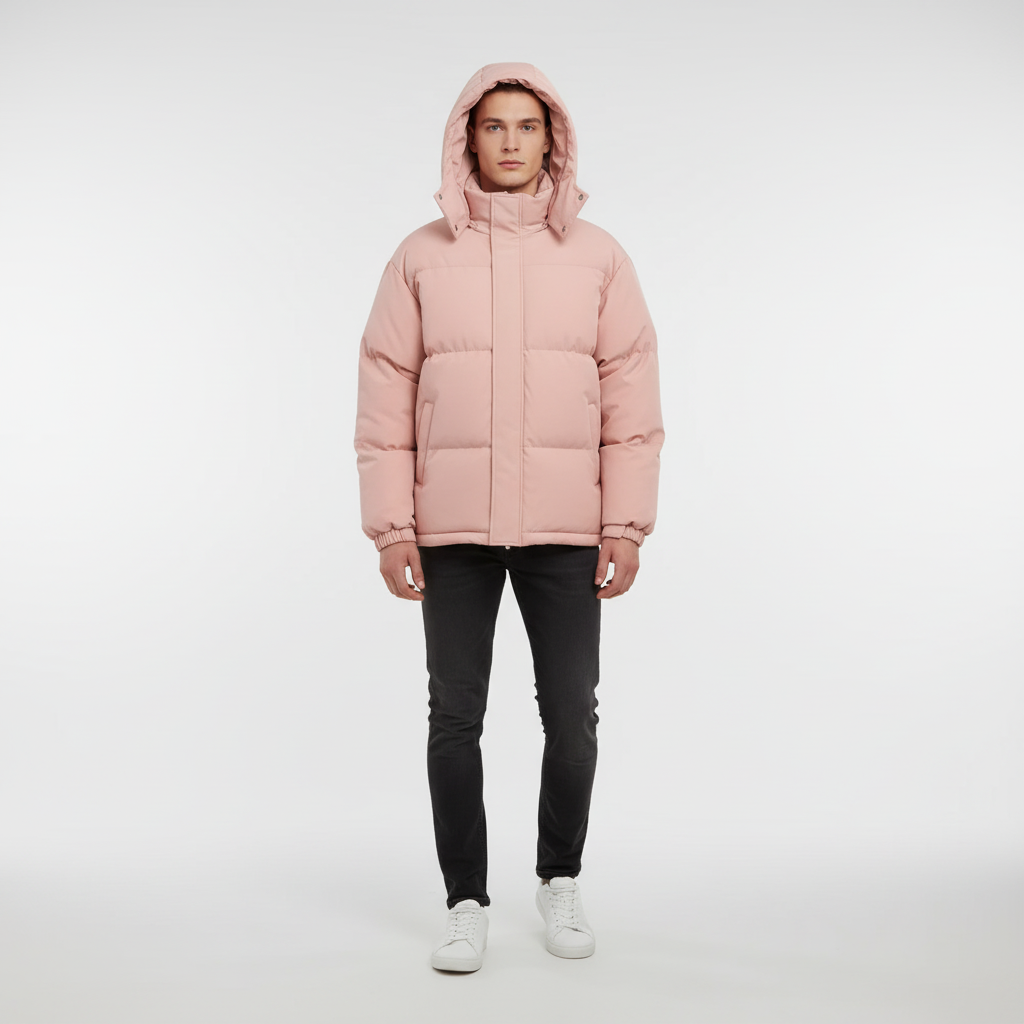 Tim men's winter jacket, padded and quilted for warmth