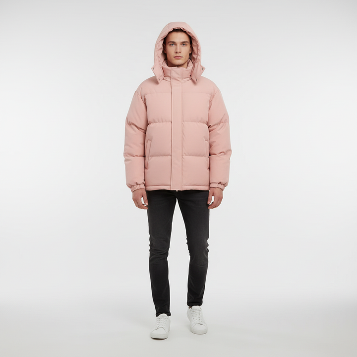 Tim men's winter jacket, padded and quilted for warmth