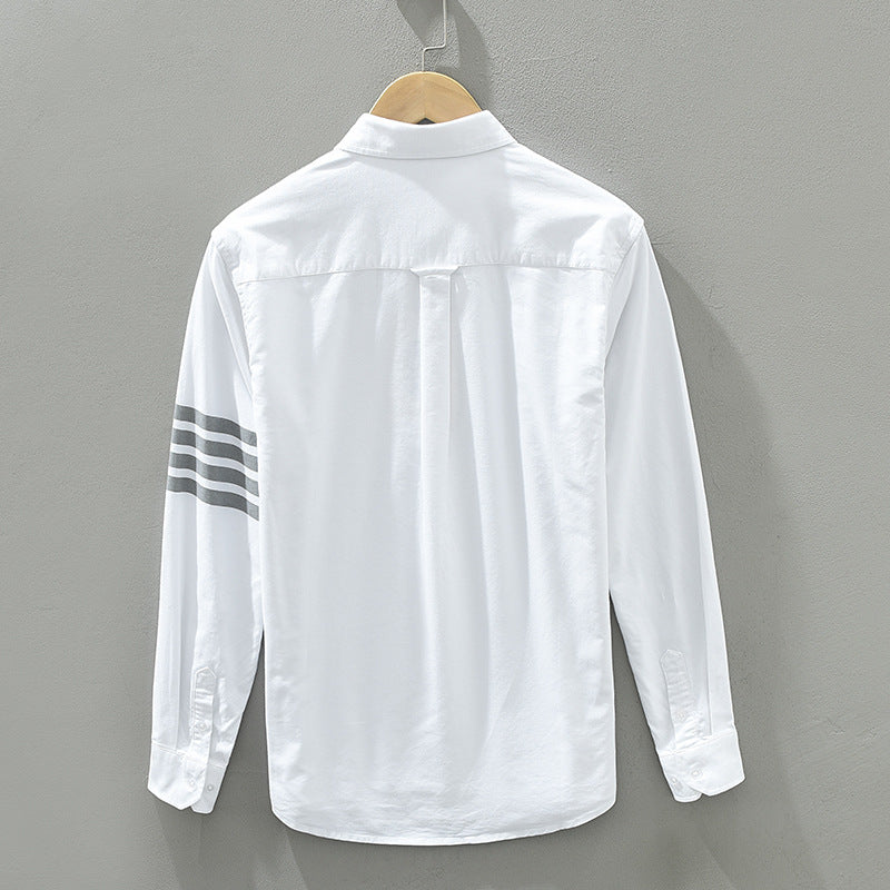 Men's Rada casual long-sleeve button-down shirt, an essential for comfortable everyday and smart casual men's fashion.
