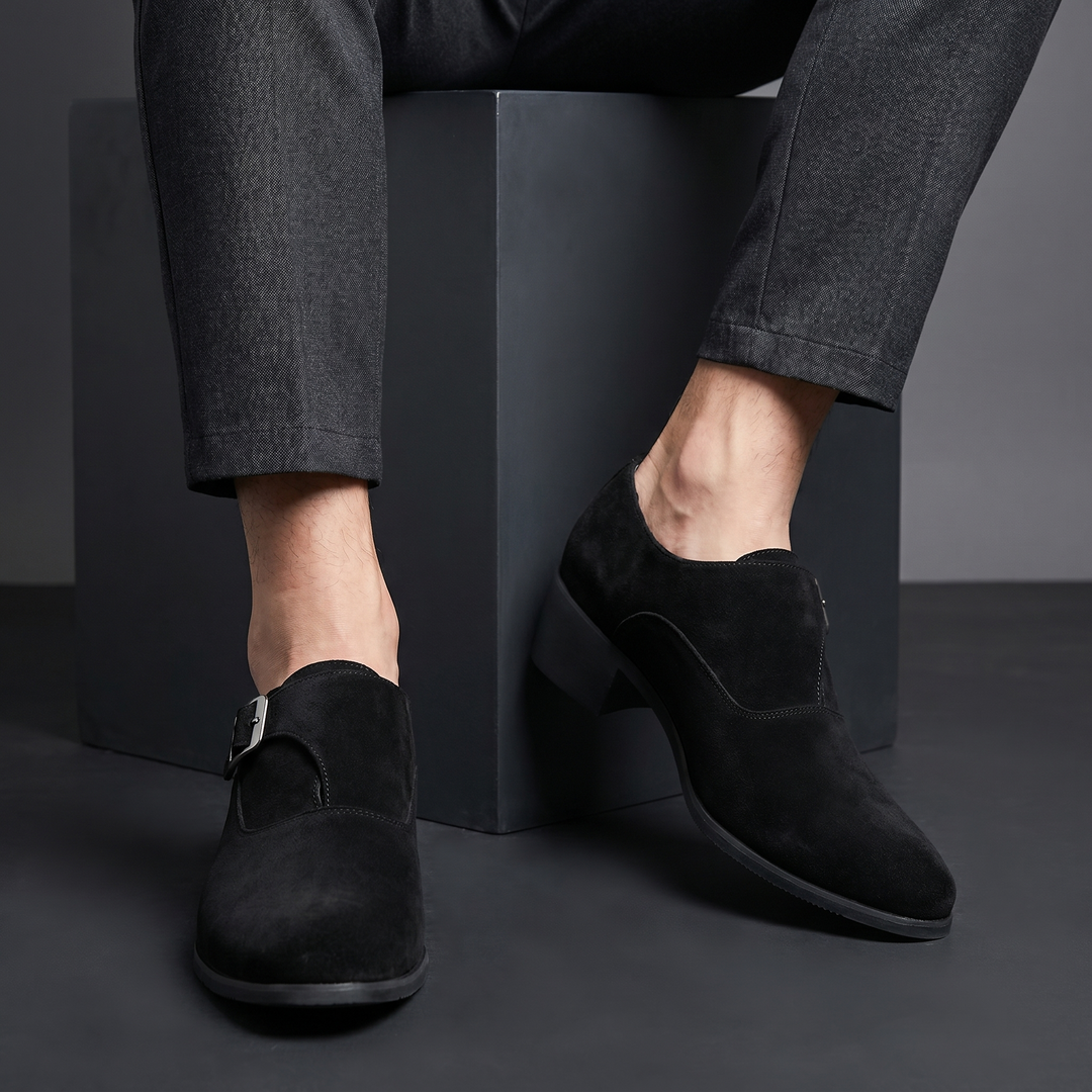 Stylish Rafael men's slip-on loafers, versatile dress shoes & casual footwear for confident comfort.