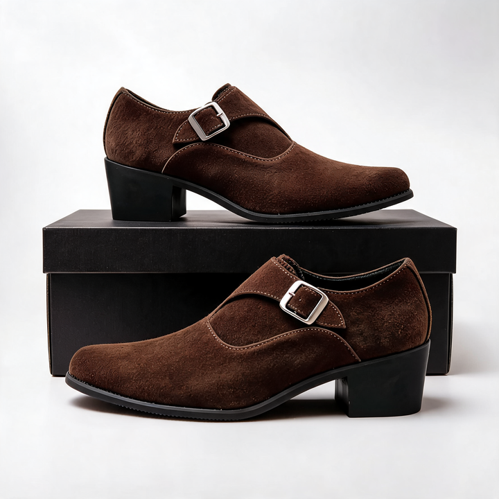 Modern men's Rafael slip-on loafers, sleek footwear for business casual or formal occasions.