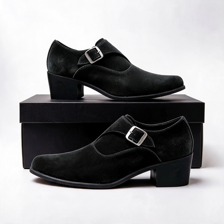 Rafael men's slip-on loafers, comfortable and height-increasing dress shoes for fashion-forward men.