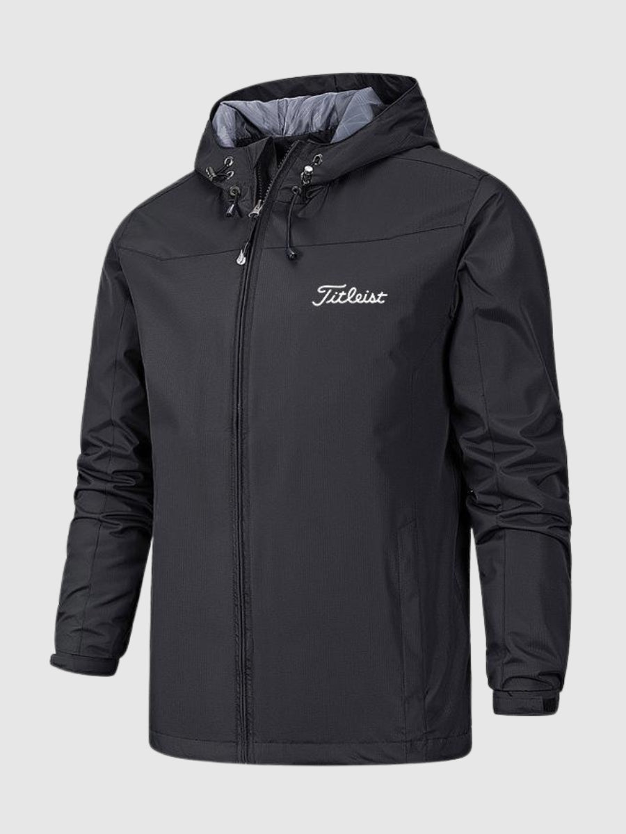 Men's RainTrek waterproof rain jacket for all-weather protection. Durable, lightweight, and breathable outdoor wear.