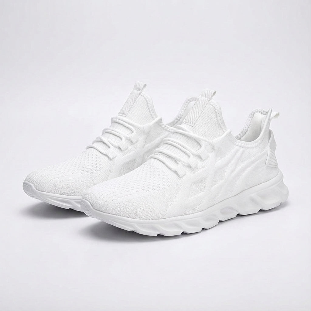 Randy men's athletic shoes with a breathable knit upper, perfect for casual wear and daily activities.