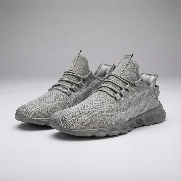 Randy men's everyday shoes: breathable knit athletic sneakers, ideal for active lifestyles and comfort.