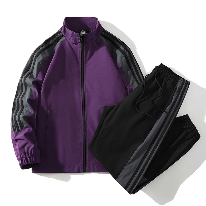 Men's Ravello Active Tracksuit for sporty comfort. Relaxed fit jacket & joggers, perfect activewear or loungewear.