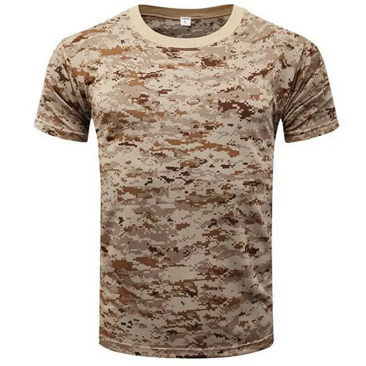 Comfortable men's recon camo t-shirt, a quick-dry athletic top perfect for training and outdoor adventures.