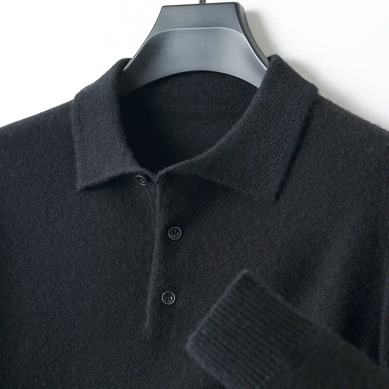 Classic men's fashion cardigan. Refined comfort for everyday wear, easy layering & outerwear style.
