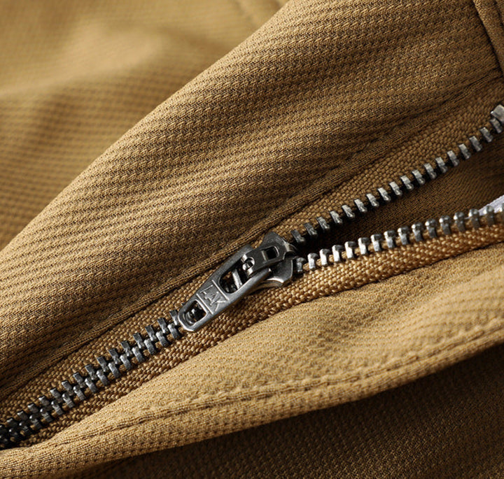 Classic men's tailored trousers, woven fabric, refined for casual elegance and comfort.