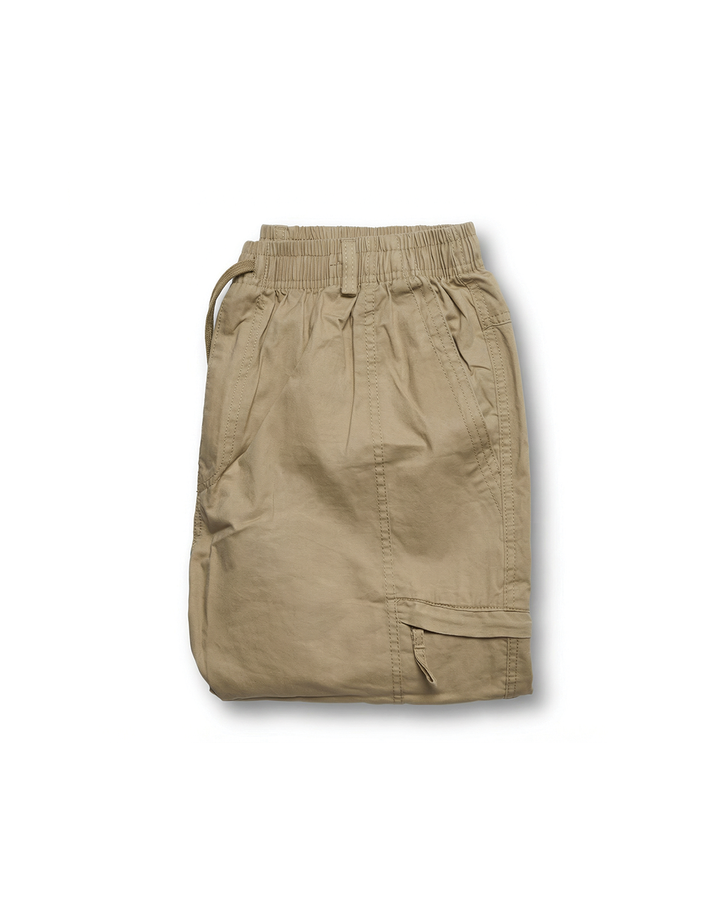 Men's relaxed fit cargo pants with utility pockets, perfect for casual everyday wear & comfort.