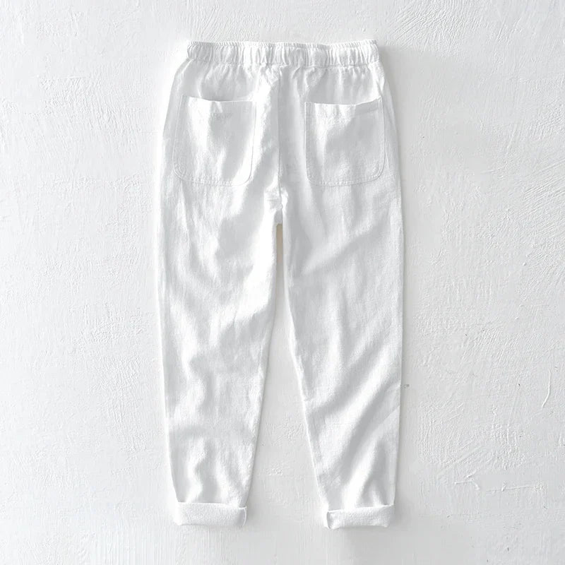 Relaxed fit men's casual trousers for ultimate comfort & versatile everyday style throughout spring and summer.