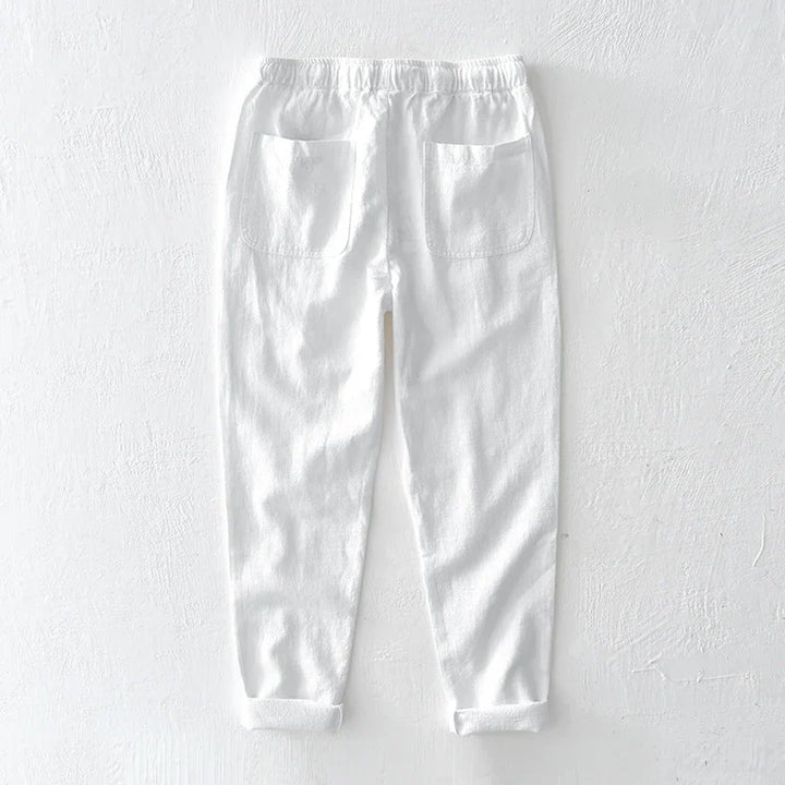 Relaxed fit men's casual trousers for ultimate comfort & versatile everyday style throughout spring and summer.