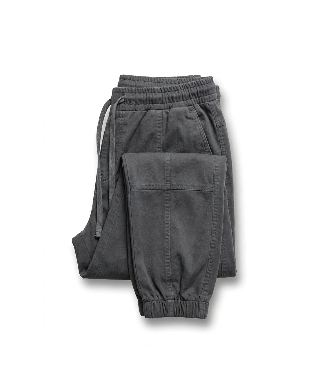 Men's relaxed fit comfort joggers in cotton blend with adjustable drawstring waist for ultimate casual style.