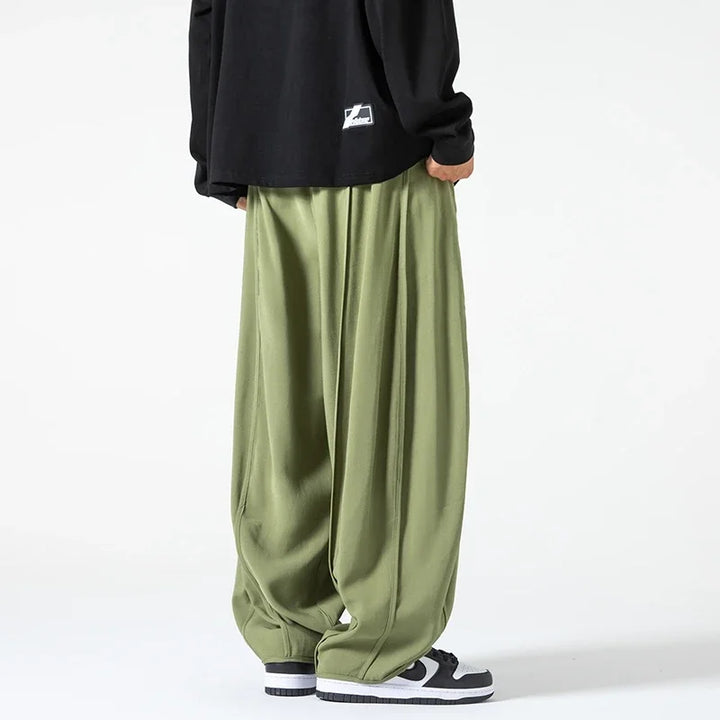 Men's relaxed fit lounge pants. Super comfortable casual trousers, perfect for home or errands.