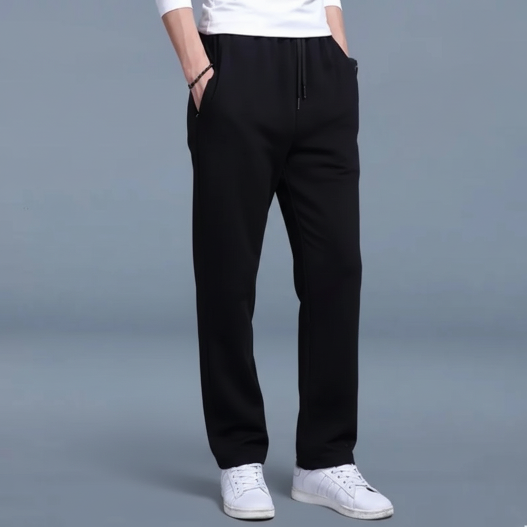Henry men's relaxed fit joggers, a versatile cotton blend pant for casual wear.