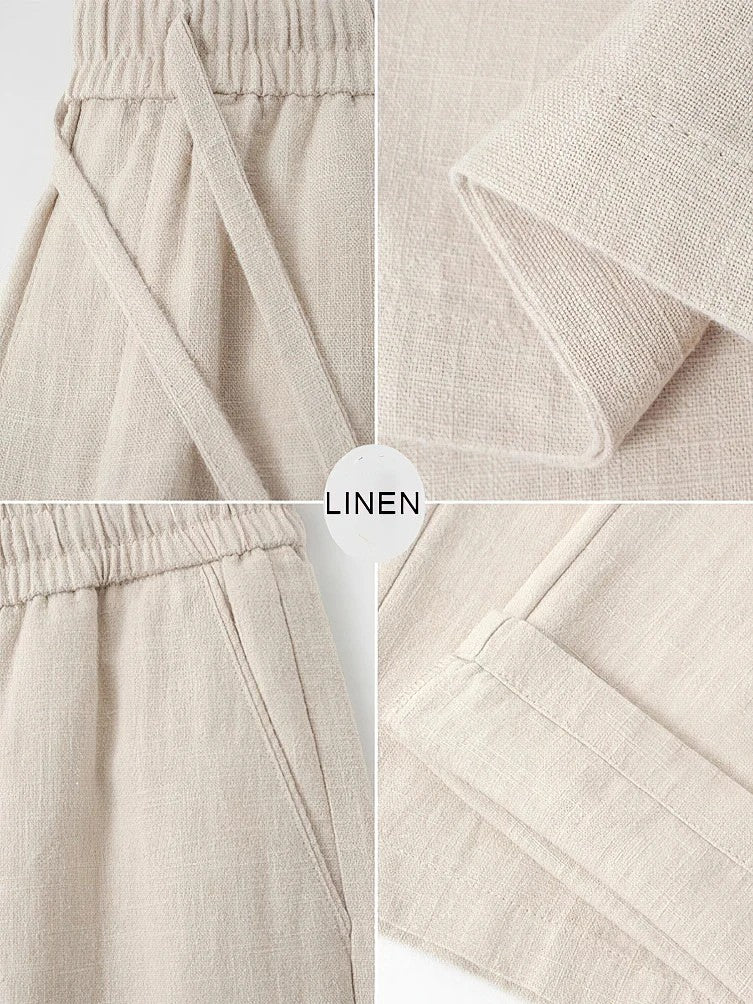 Men's relaxed fit Kyoto lounge pants, comfortable & versatile bottoms for casual everyday wear.